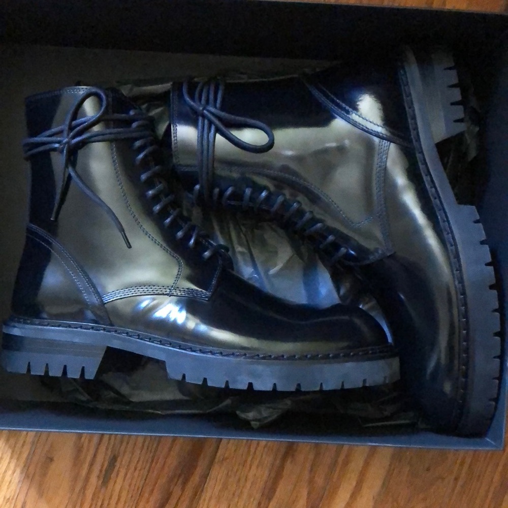 Ann Demeulemeester Combat Boots